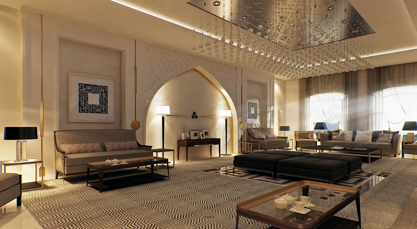 Morrocan Living Room Ideas - Luxury Sunny Home | Design & Decoration